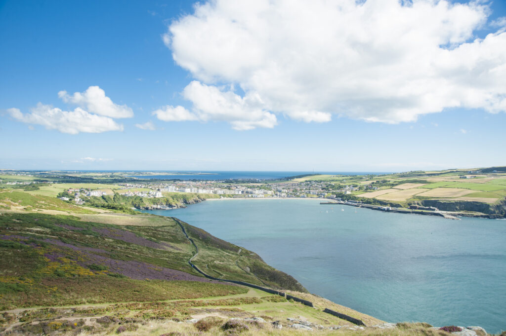 Port Erin landscape, Isle of Man.